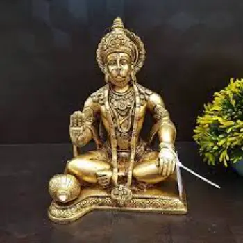 Metal Hanuman Statue 